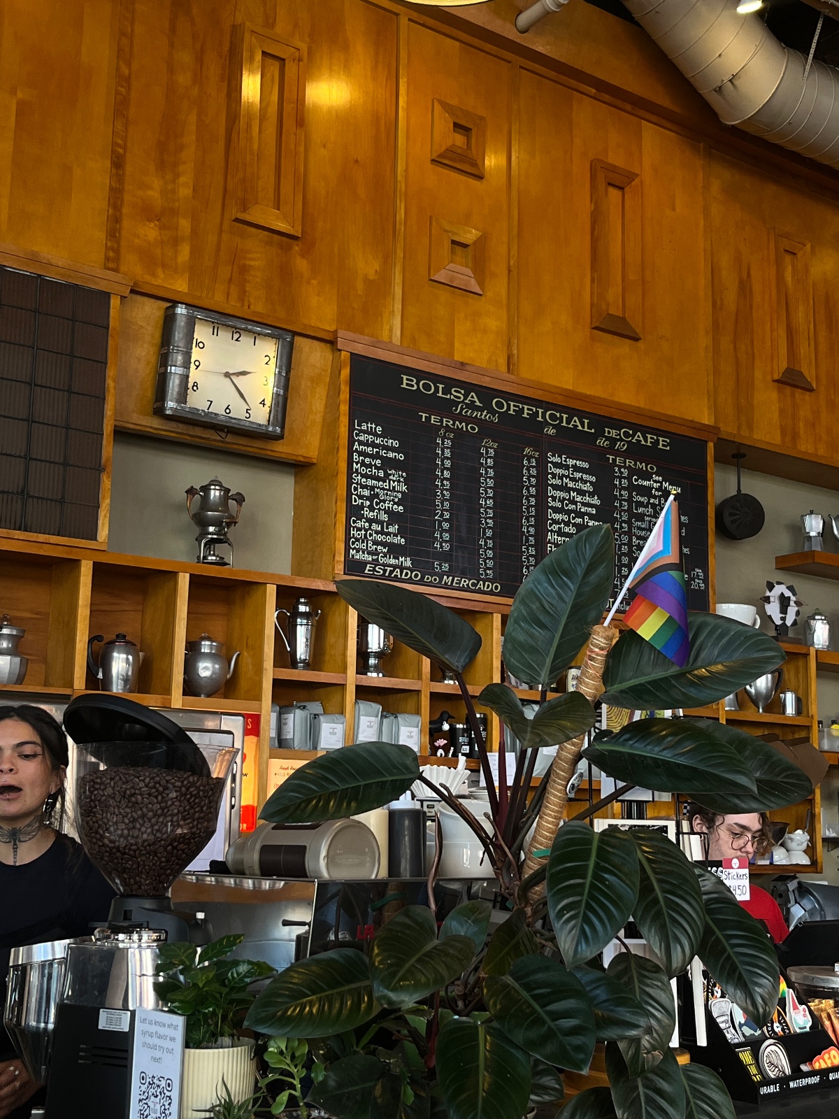 At Zeitgeist Coffee